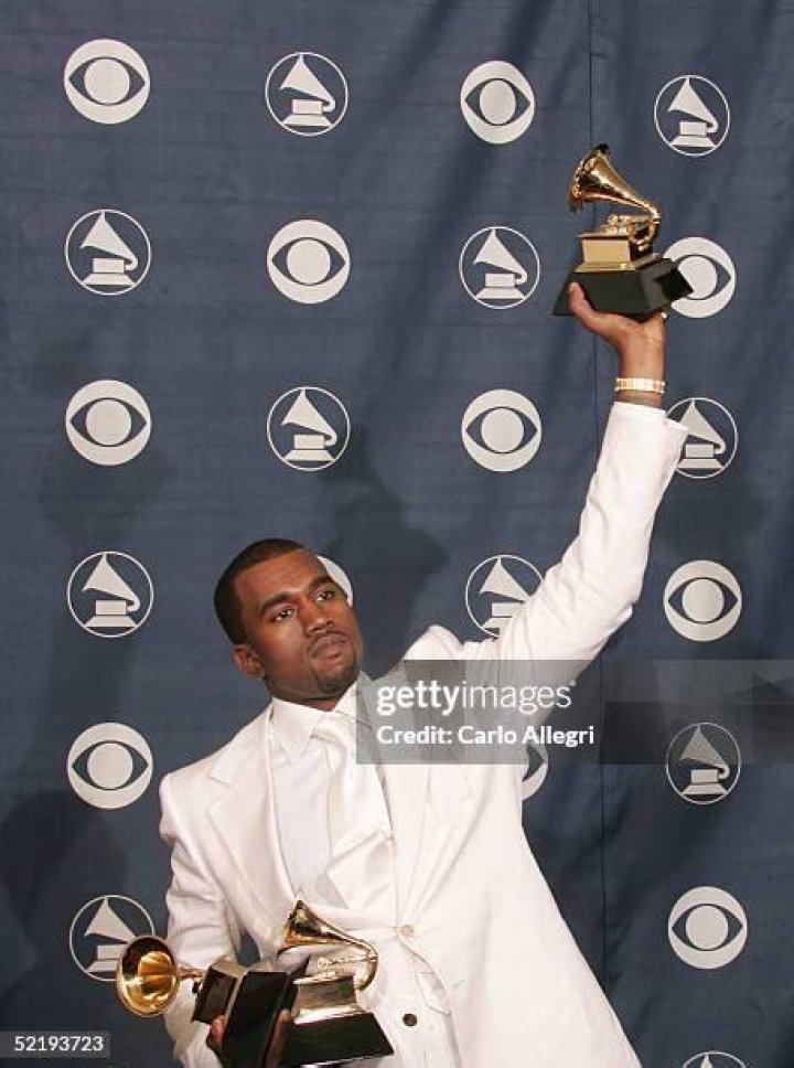 Singer Kanye West poses on a rooftop in the SOHO section of New York MUSIC KANYE WEST, NEW YORK, USA