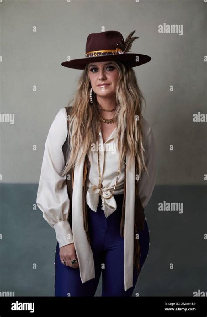 Singer-songwriter Lainey Wilson poses for photos after her perfomance at The Listening Room Cafe Song Suffragettes concert, The Listening Room Cafe, Nashville, Tennessee, USA - 18 Oct 2020