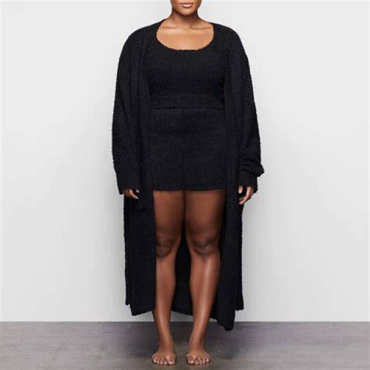 SKIMS Cozy Knit Robe, $128, skims.com