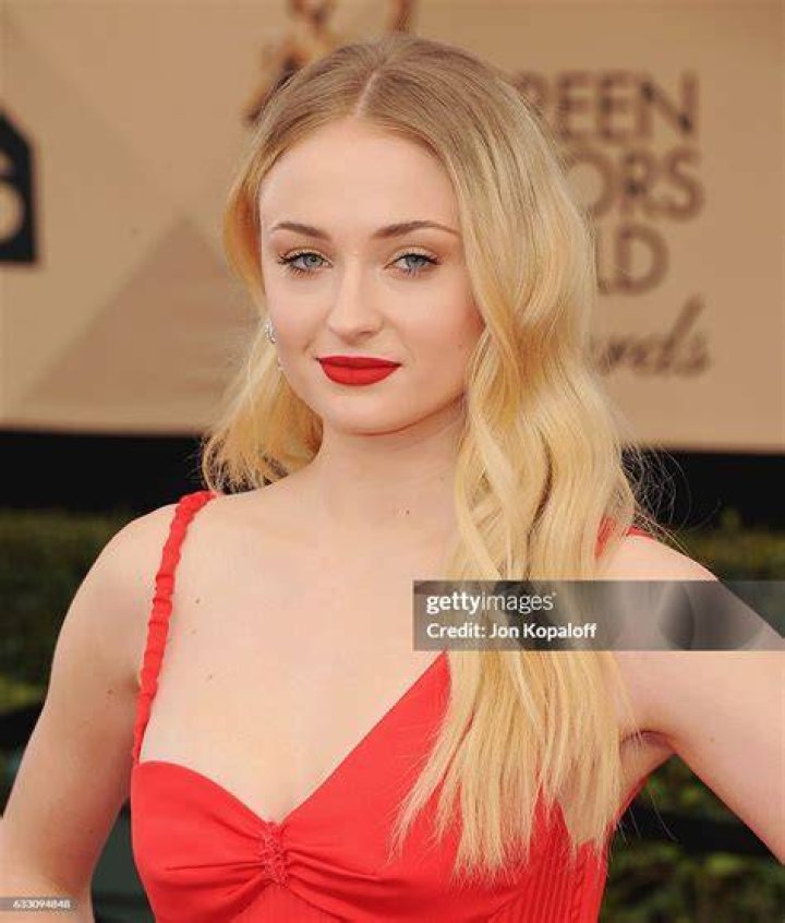 Sophie Turner The 23rd Annual Screen Actors Guild Awards, Arrivals, Los Angeles, USA - 29 Jan 2017 WEARING LOUIS VUITTON