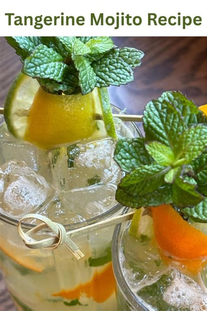 Sparkling Tangerine Mojito Recipe