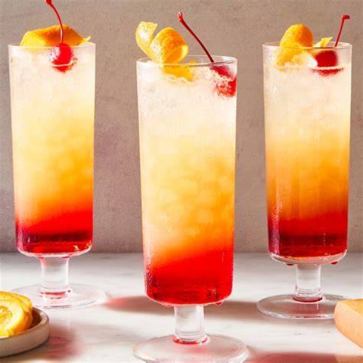 Sparkling Tequila Sunrise Recipe