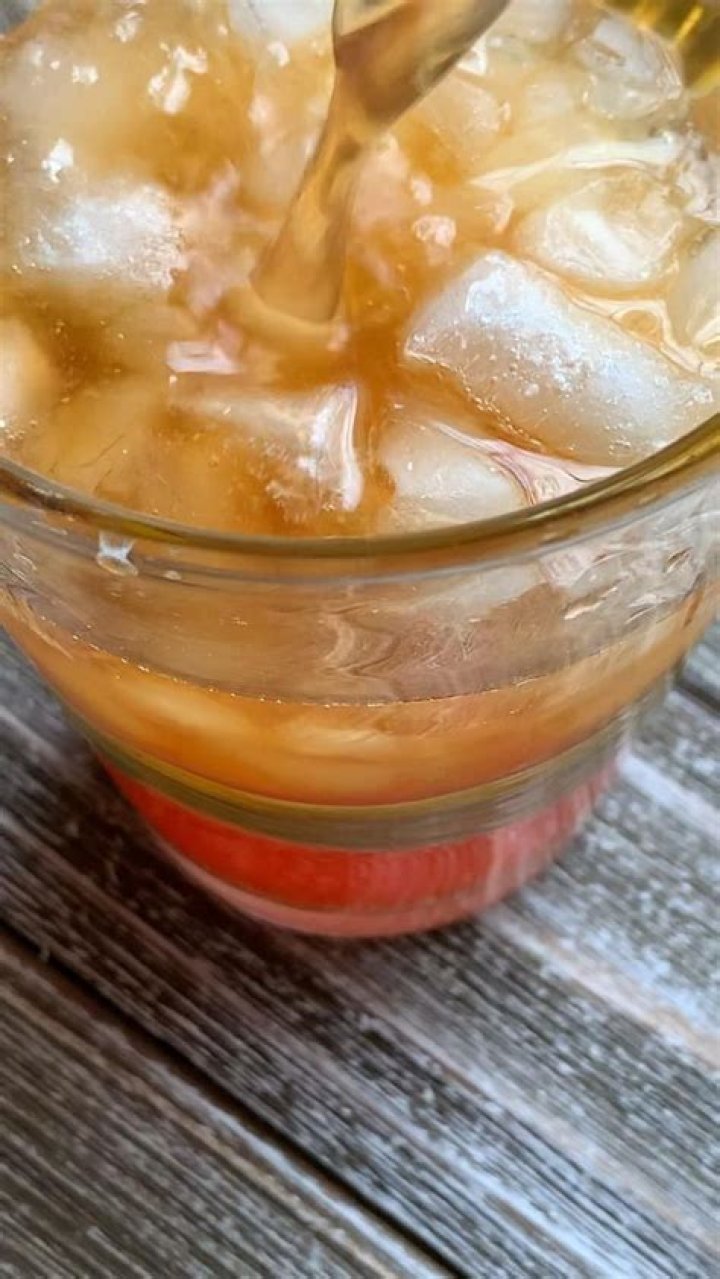 Spiked Peachy Iced Tea by Daphne Oz