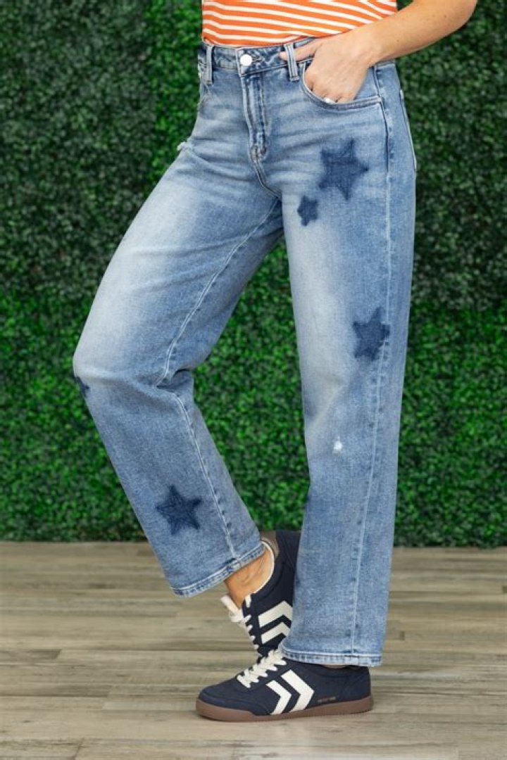 Star Shadow Skinny Jeans, $29.99
