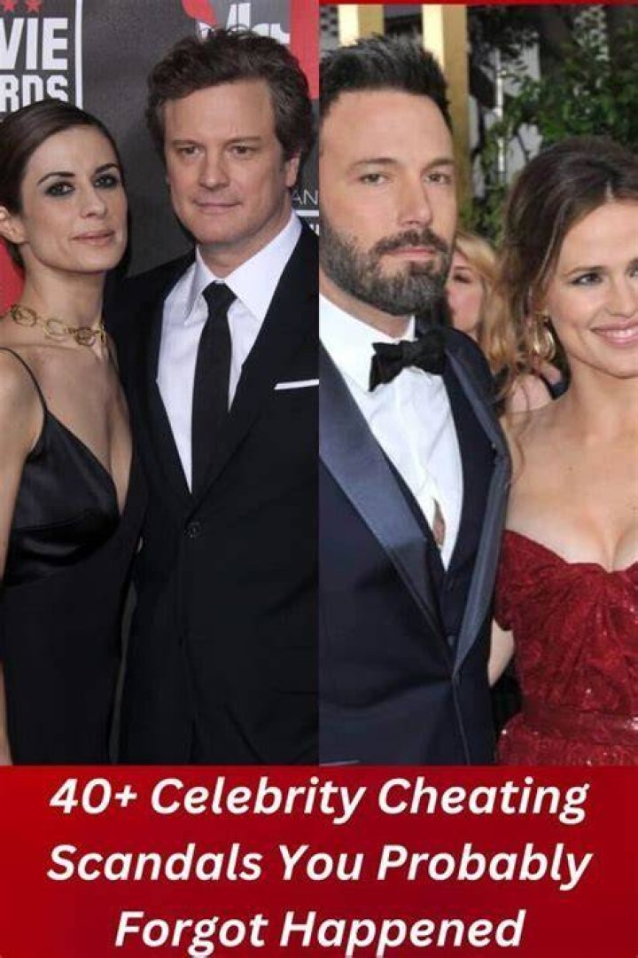 Stars In Cheating Scandal &mdash; PICS