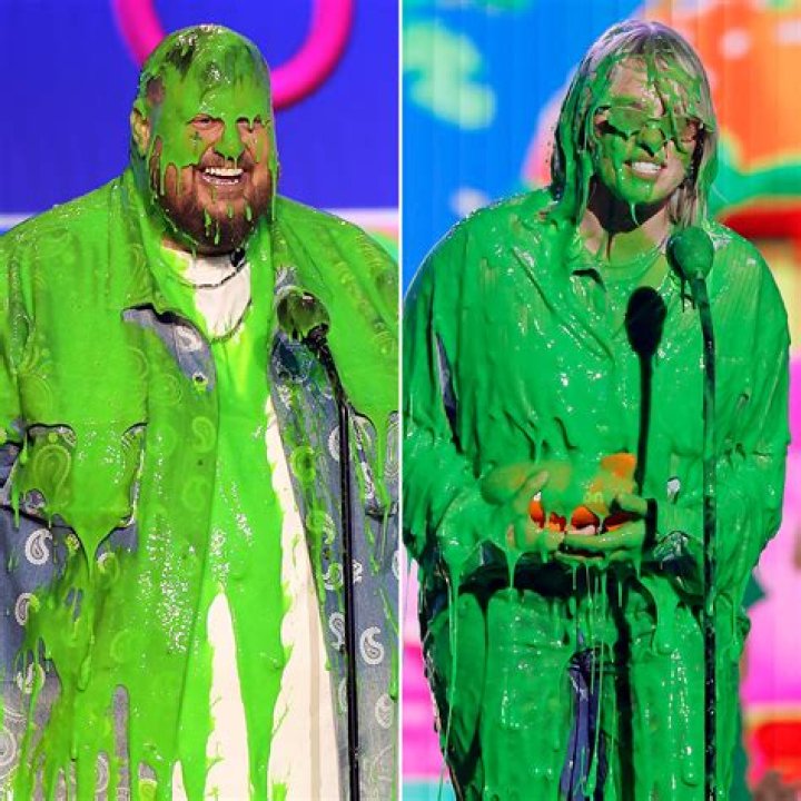 Stars Slimed At Kids&rsquo; Choice Awards 2019