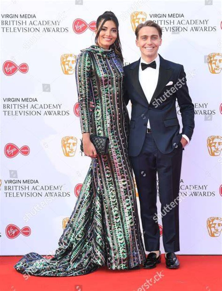 Stephanie Del Valle Diaz and Barney Walsh British Academy Television Awards, Arrivals, Royal Festival Hall, London, UK - 12 May 2019