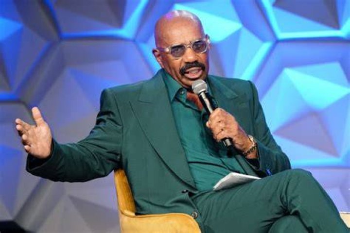 Steve Harvey speaks at the 8th Annual NFL Honors at The Fox Theatre, in Atlanta 8th Annual NFL Honors, Atlanta, USA - 02 Feb 2019