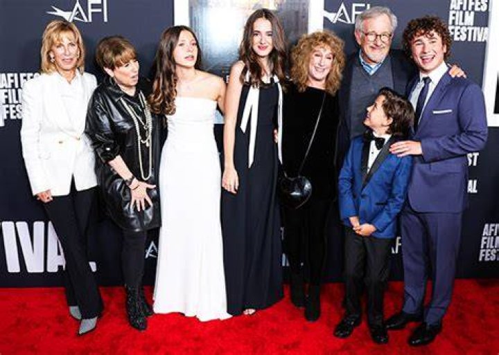 Steven Spielberg & Family at the &lsquo;Spielberg&rsquo; Premiere in 2017