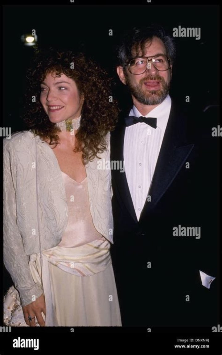 Steven Spielberg With First Wife Amy Irving & Son Max in London