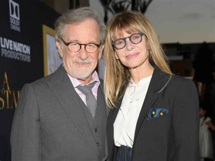 Steven Spielberg With Wife Kate & Daughter Destry in 2015