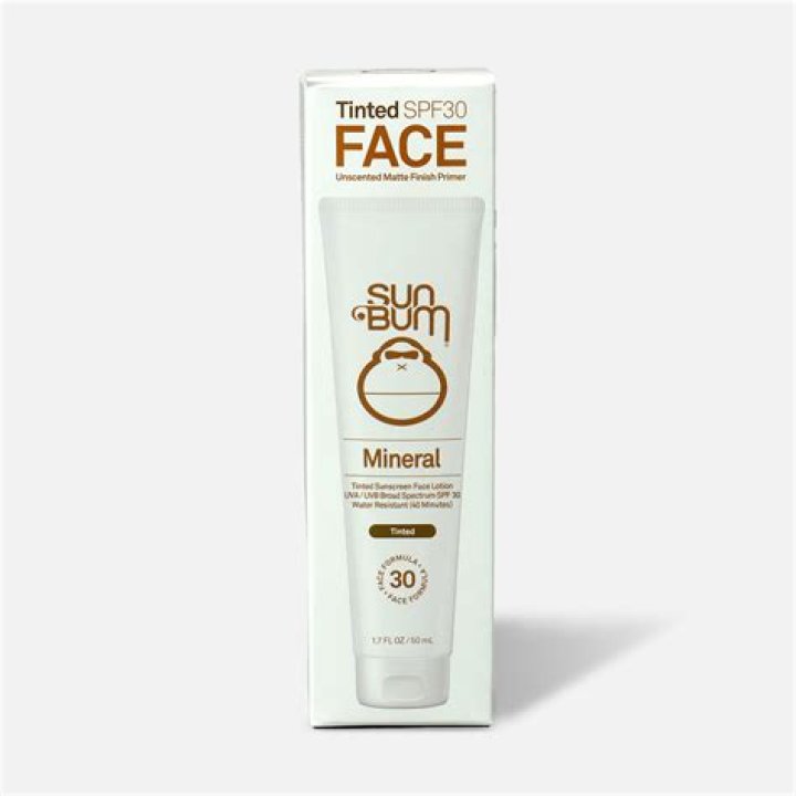 Sun Bum Mineral Tinted Sunscreen Face Lotion