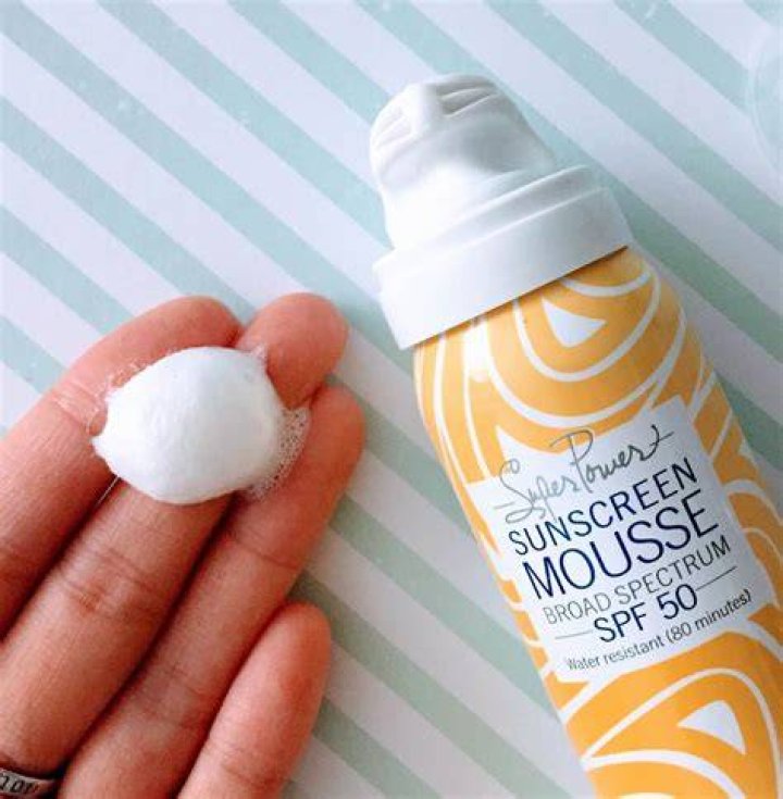 Supergoop Mousse Sunscreen