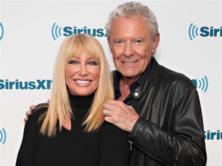 Suzanne Somers and Alan Hamel are seen outside the &lsquo;Today Show&rsquo;