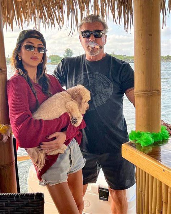 Sylvester Stallone & His Daughter Sistine Watch Polo
