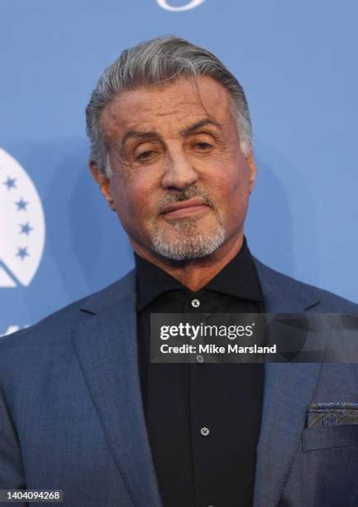 Sylvester Stallone In London In 2022