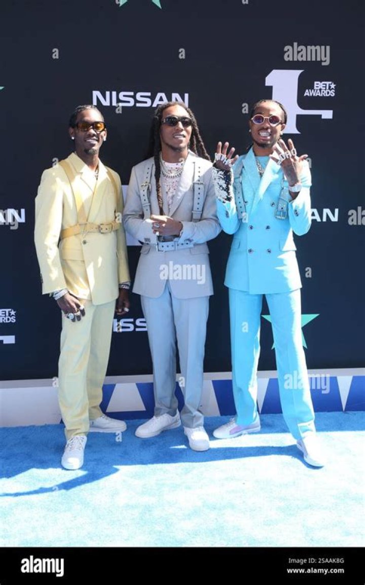 Takeoff, Quavo, OffsetBET Awards, Arrivals, Microsoft Theater, Los Angeles, California, USA - 27 Jun 2021