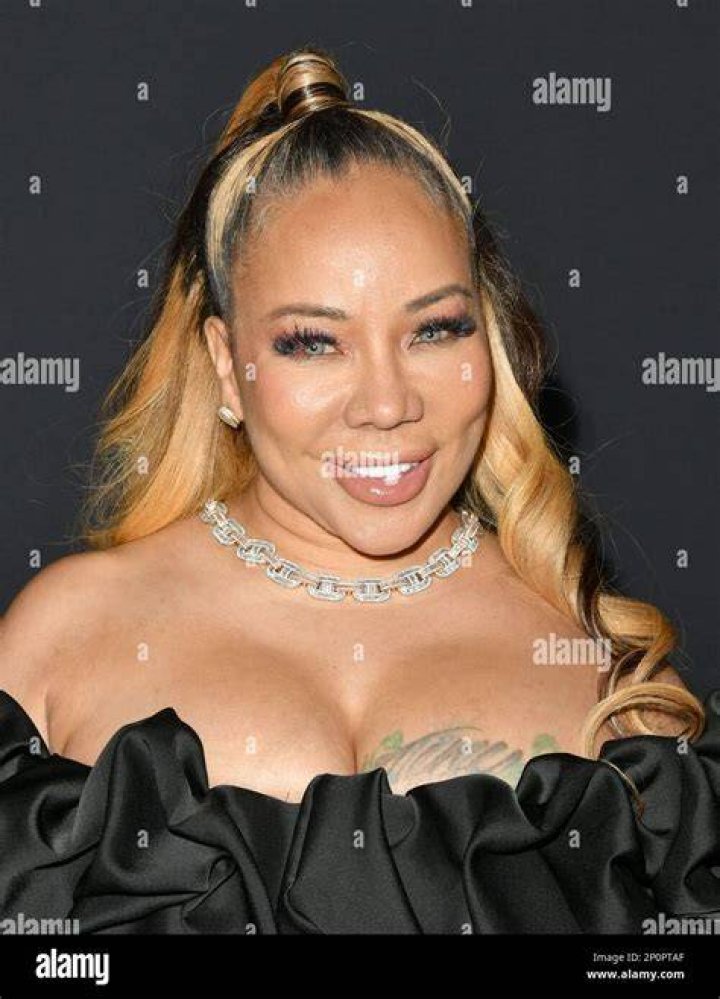 Tameka Harris poses in the press room at the BET Awards, at the Microsoft Theater in Los Angeles 2019 BET Awards - Press Room, Los Angeles, USA - 23 Jun 2019