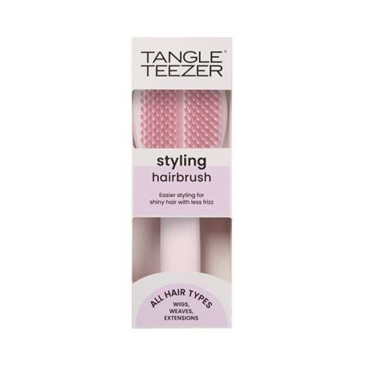 TANGLE TEEZER&rsquo;s new Pink Holograph Compact Styler ($16 &ndash; Sephora)