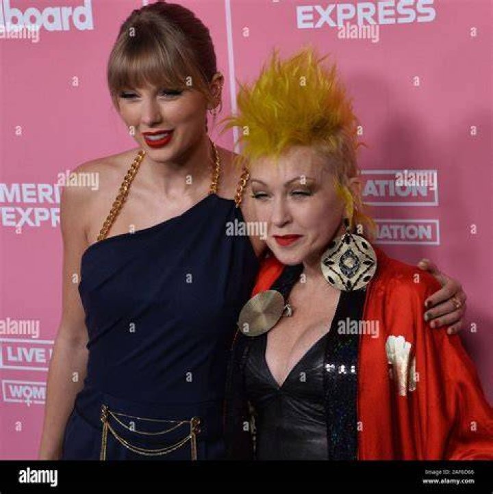 Taylor Swift and Cyndi LauperBillboard Women in Music, Arrivals, Hollywood Palladium, Los Angeles, USA - 12 Dec 2019