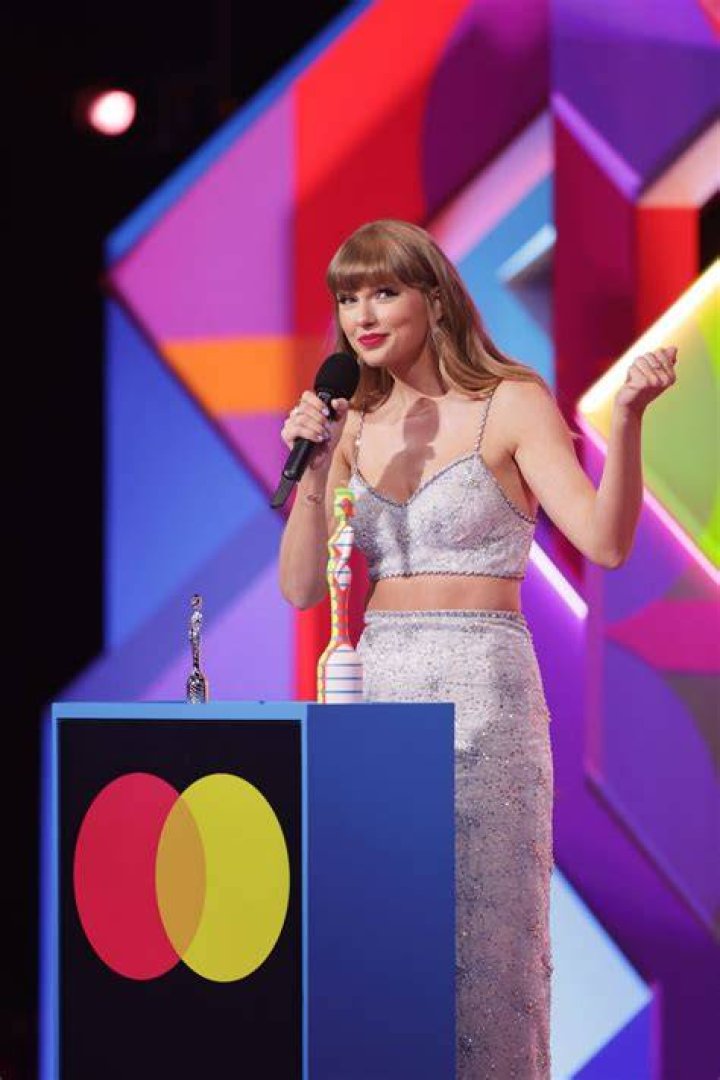 Taylor Swift At The BRIT Awards
