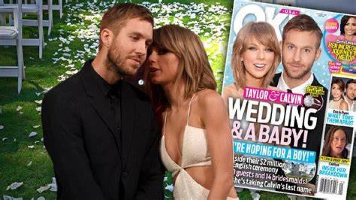 taylor swift calvin harris marriage