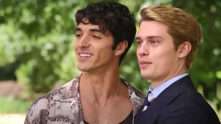 Taylor Zakhar Perez as Alex Claremont-Diaz and Nicholas Galitzine as Prince Henry in Prime Video&rsquo;s Red, White & Royal Blue.