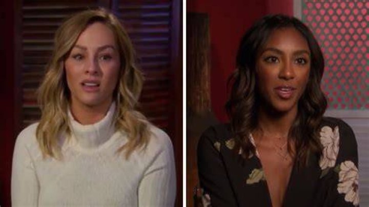 Tayshia Adams and Clare Crawley
