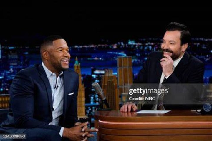 Television personality Michael Strahan and his daughters Sophia, left, and Isabella attend a special screening of, "Ice Age: Collision Course", at the Walter Reade Theater, in New YorkNY Special Screening of "Ice Age: Collision Course", New York, USA