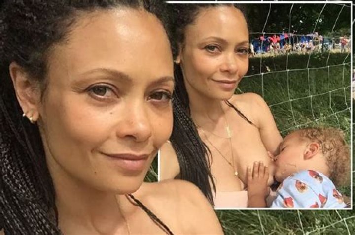 Thandie Newton Breastfeeding