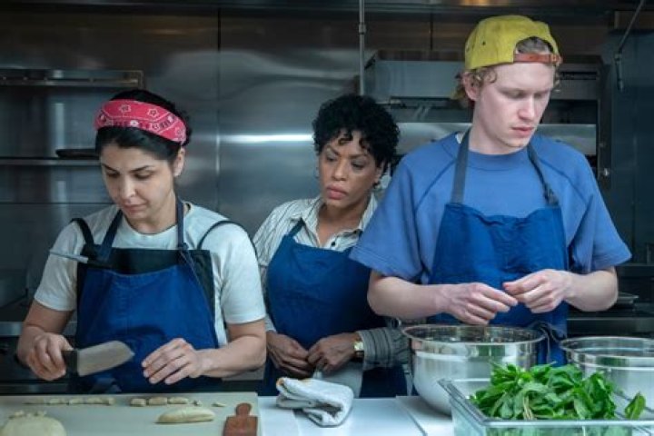 THE BEAR &mdash; &ldquo;Bolognese&rdquo; &mdash; Season 2, Episode 8 (Airs Thursday, June 22nd) Pictured: (l-r) Jeremy Allen White as Carmen &ldquo;Carmy&rdquo; Berzatto, Ayo Edebiri as Sydney Adamu. CR: Chuck Hodes/FX.