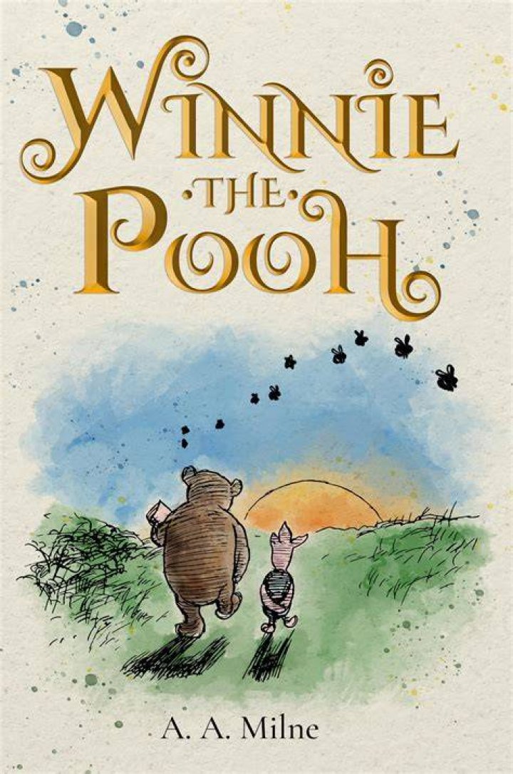 The cover of the &lsquo;Winnie-the-Pooh&rsquo; royal book