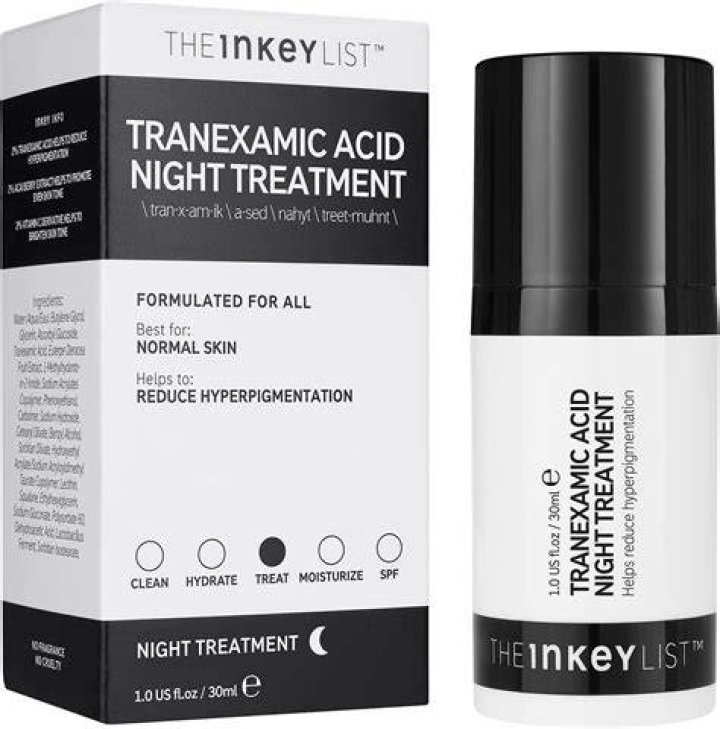 The Inkey List Tranexamic Acid Night Treatment, $14.99, Sephora