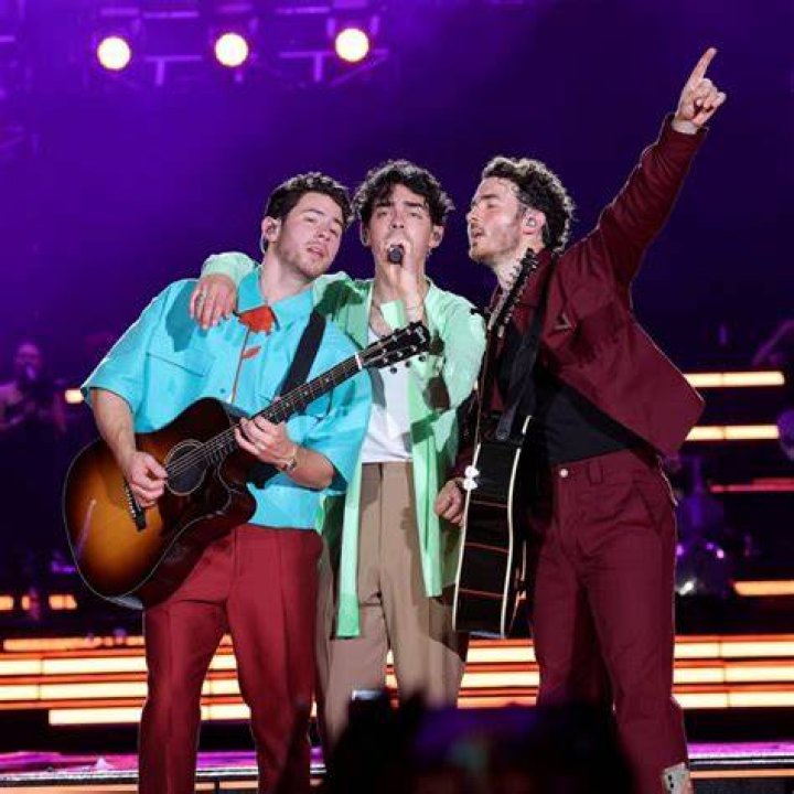 The Jonas Brothers in concert in Toronto, Canada