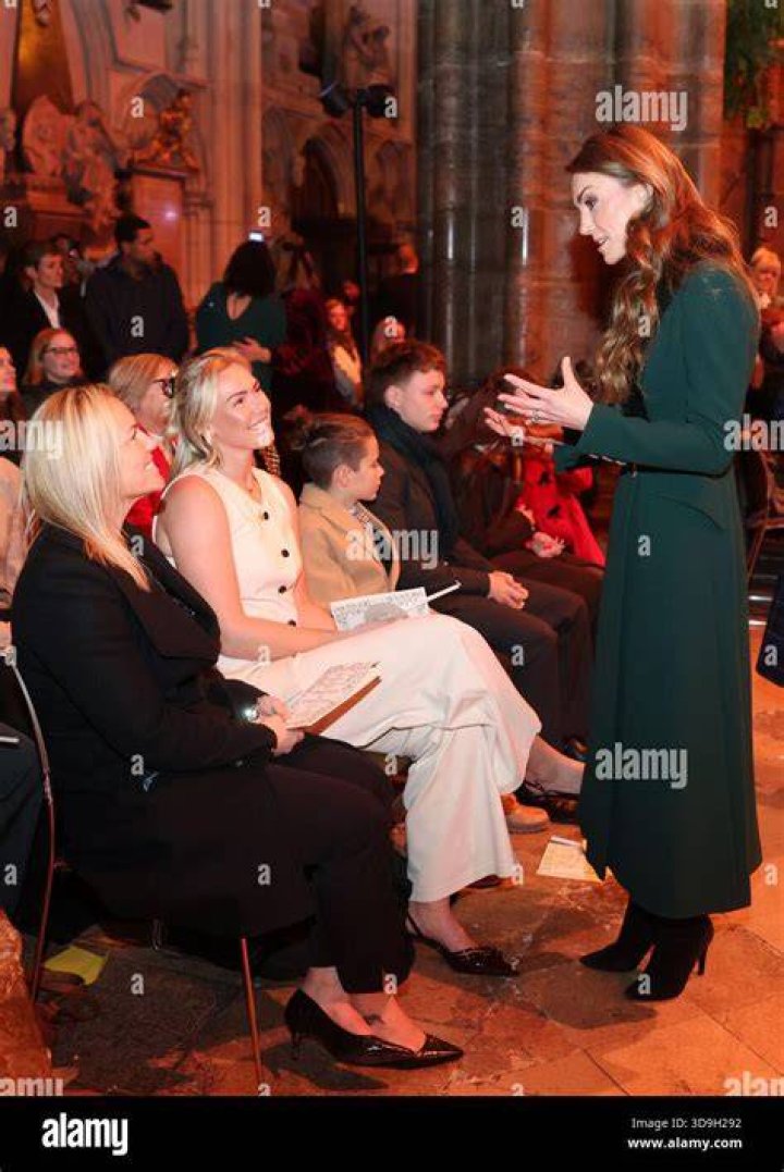The Princess of Wales speaks (left) talks with the First Lady of the United States, Jill Biden and her grand daughter Finnegan Biden, during a reception at Buckingham Palace, in London, for overseas guests attending the coronation of King Charles III. Royal Family hosts reception for overseas guests, Buckingham Palace, London, UK - 05 May 2023