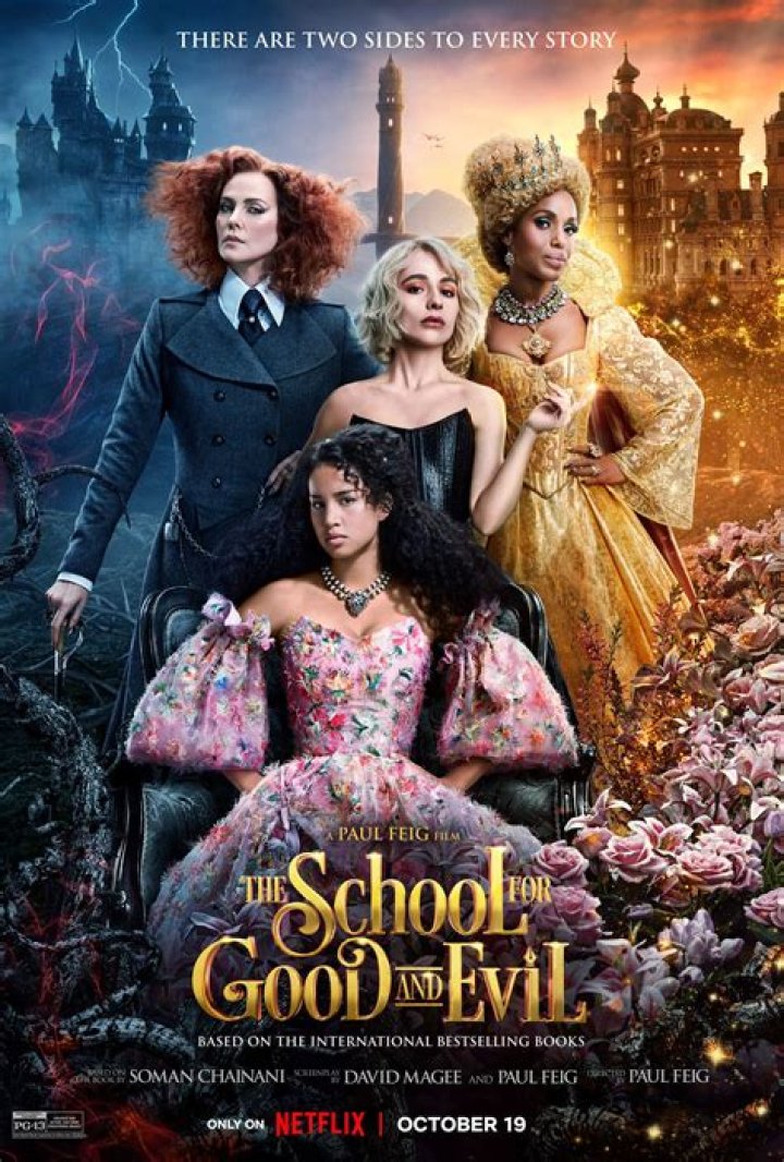 The School for Good and Evil. Kerry Washington as Professor Dovey. Cr. Helen Sloan / Netflix &copy; 2022