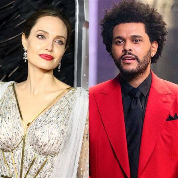 the weeknd angelina jolie