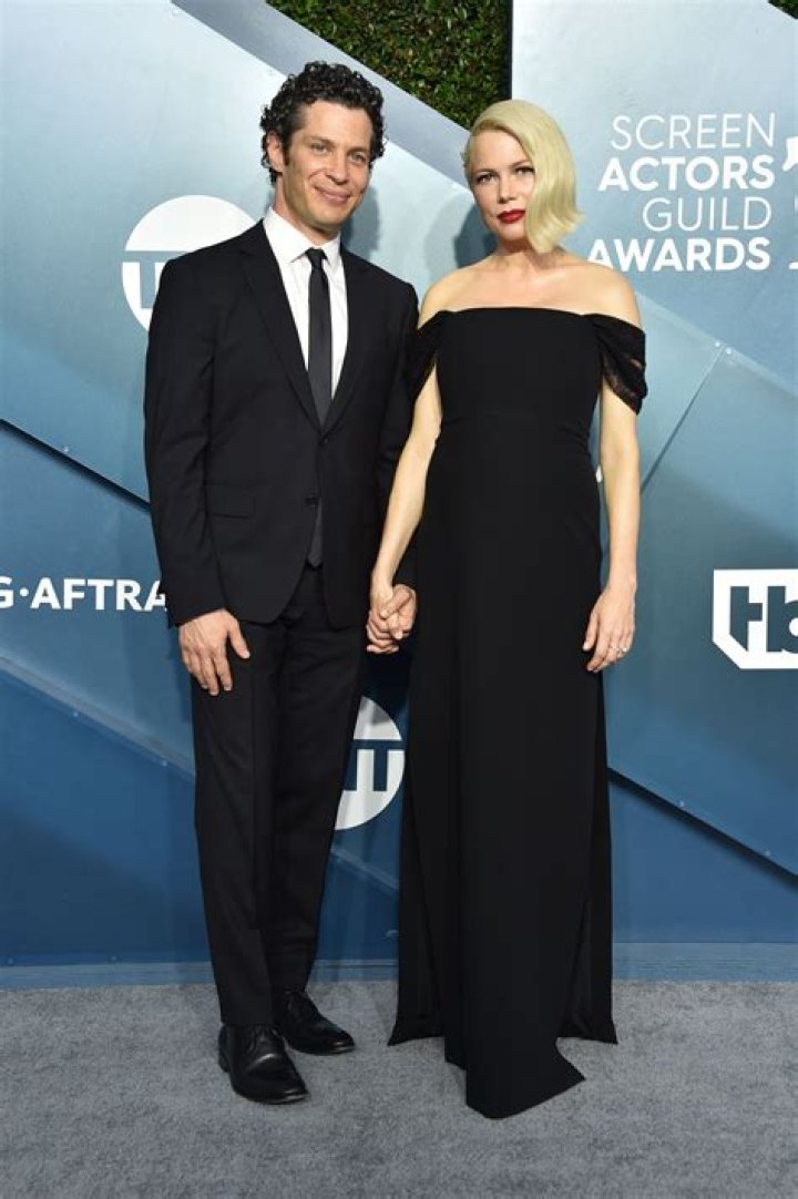 Thomas Kail and Michelle Williams 26th Annual Screen Actors Guild Awards, Arrivals, Shrine Auditorium, Los Angeles, USA - 19 Jan 2020