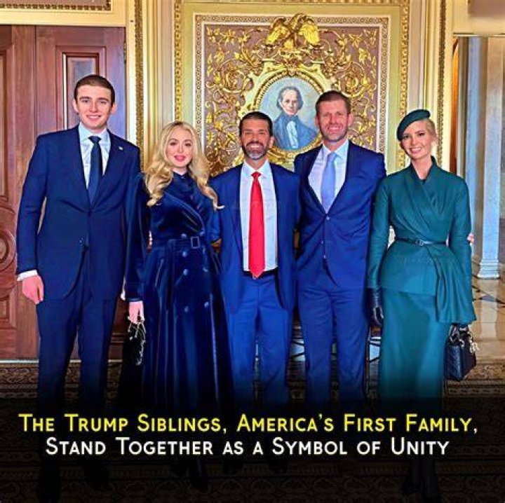 Tiffany Trump, Siblings
