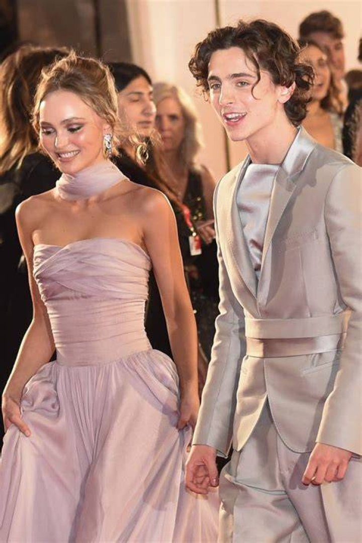 Timothee Chalamet and Lily-Rose Depp