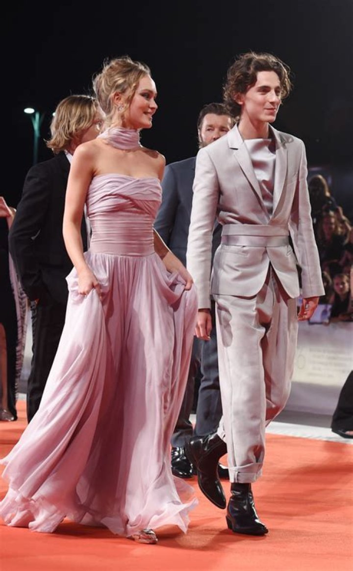 Timothee Chalamet Lily-Rose Depp Making Out