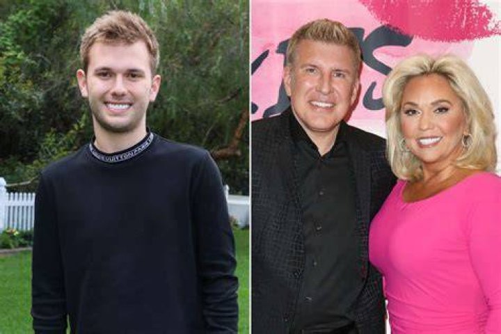 Todd Chrisley, Julie Chrisley, Chase Chrisley 53rd Annual Academy Of Country Music Awards - Arrivals, Las Vegas, USA - 15 Apr 2018