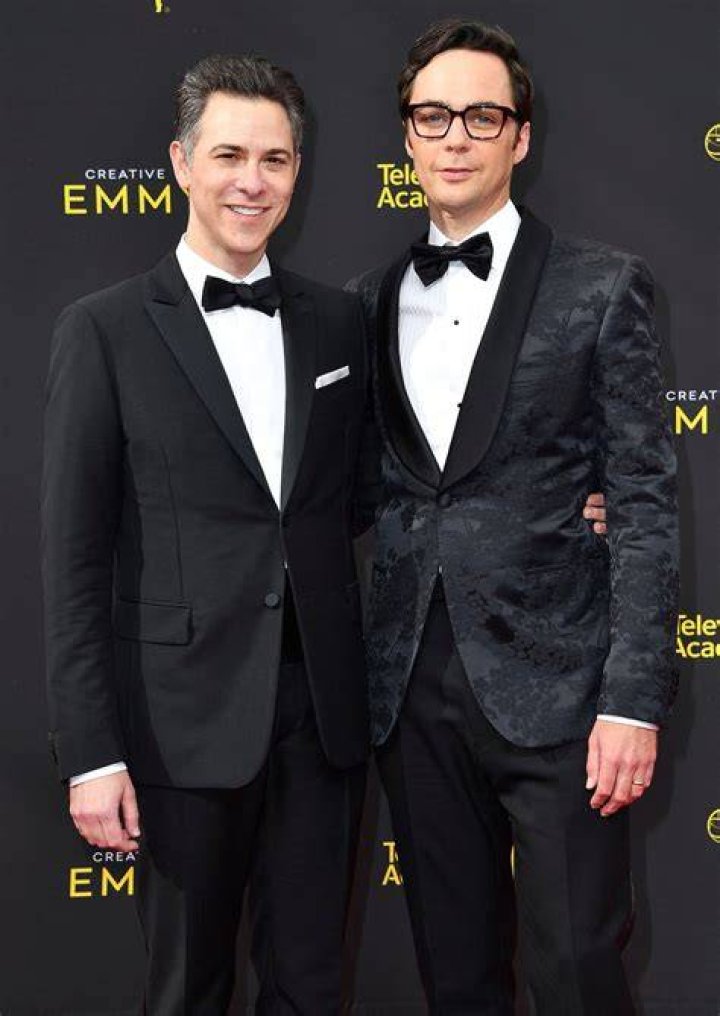 Todd Spiewak and Jim Parsons 73rd Annual Tony Awards, Arrivals, Radio City Music Hall, New York, USA - 09 Jun 2019
