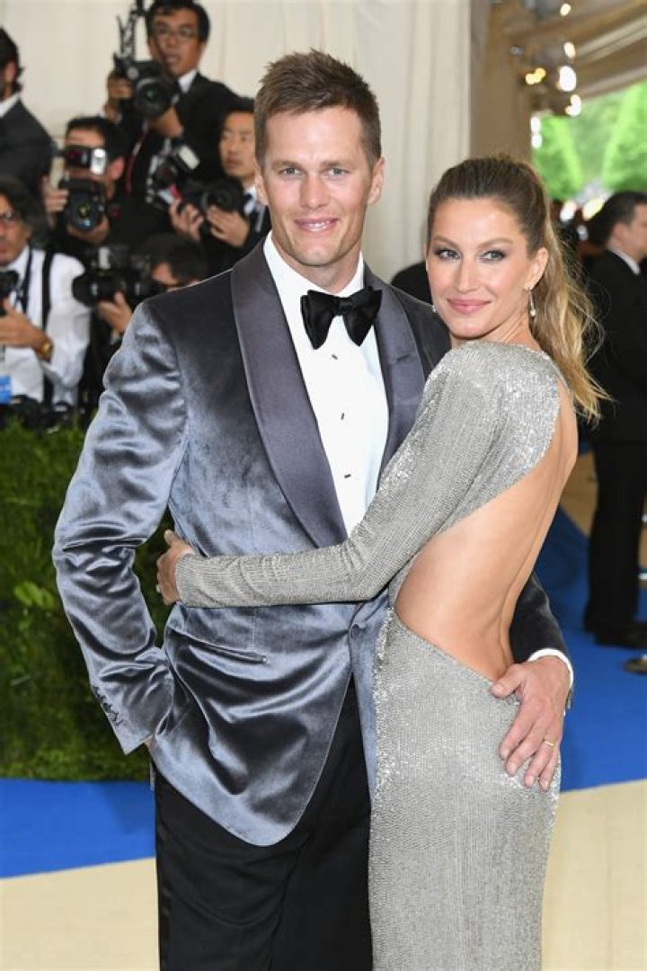 tom brady gisele bundchen met gala