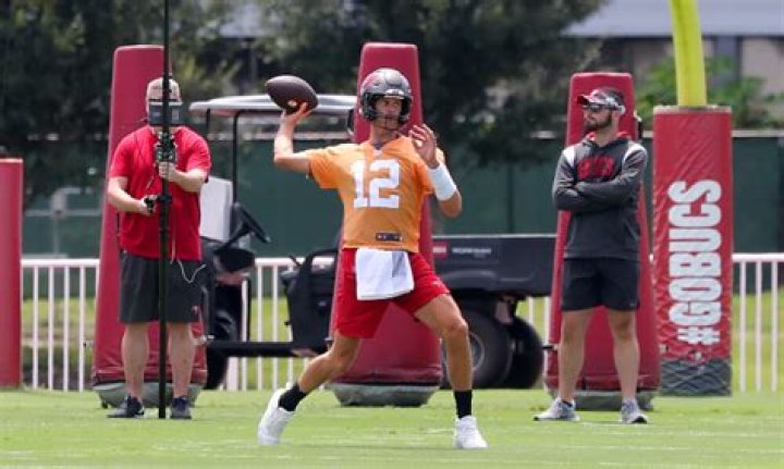 tom brady training camp