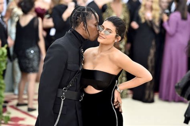Travis Scott, Kylie Jenner and Stormi Webster 'Travis Scott: Look Mom I Can Fly' film premiere, Arrivals, Barker Hangar, Los Angeles, USA - 27 Aug 2019