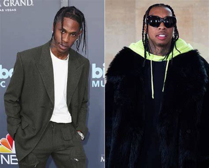 Travis Scott & Tyga attend Beyonce Concert
