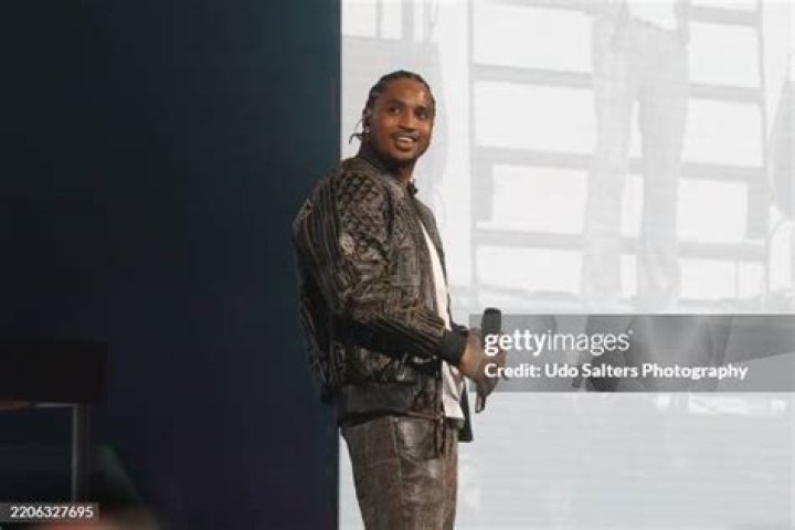 Trey Songz performs in concert during the Power 99 Powerhouse 2016 at the Wells Fargo Center on Friday, Oct. 28, 2016, in Philadelphia. (Photo by Owen Sweeney/Invision/AP)