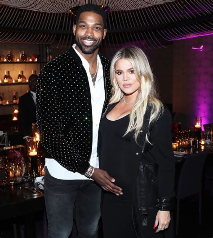 Tristan Thompson & Khloe Kardashian with daughter True