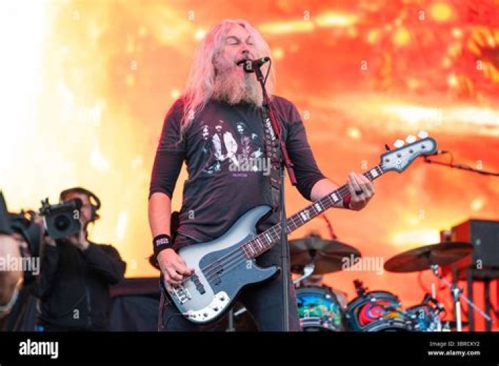 Troy Sanders of Mastodon performs at Welcome to Rockville at Daytona International Speedway, in Daytona Beach, Fla 2021 Welcome to Rockville - Day 4, Daytona Beach, United States - 14 Nov 2021